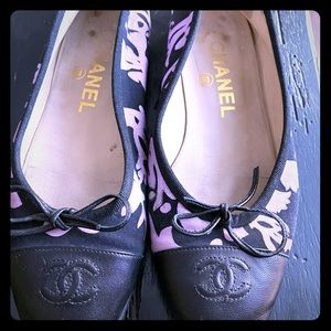 Chanel ballerina flats